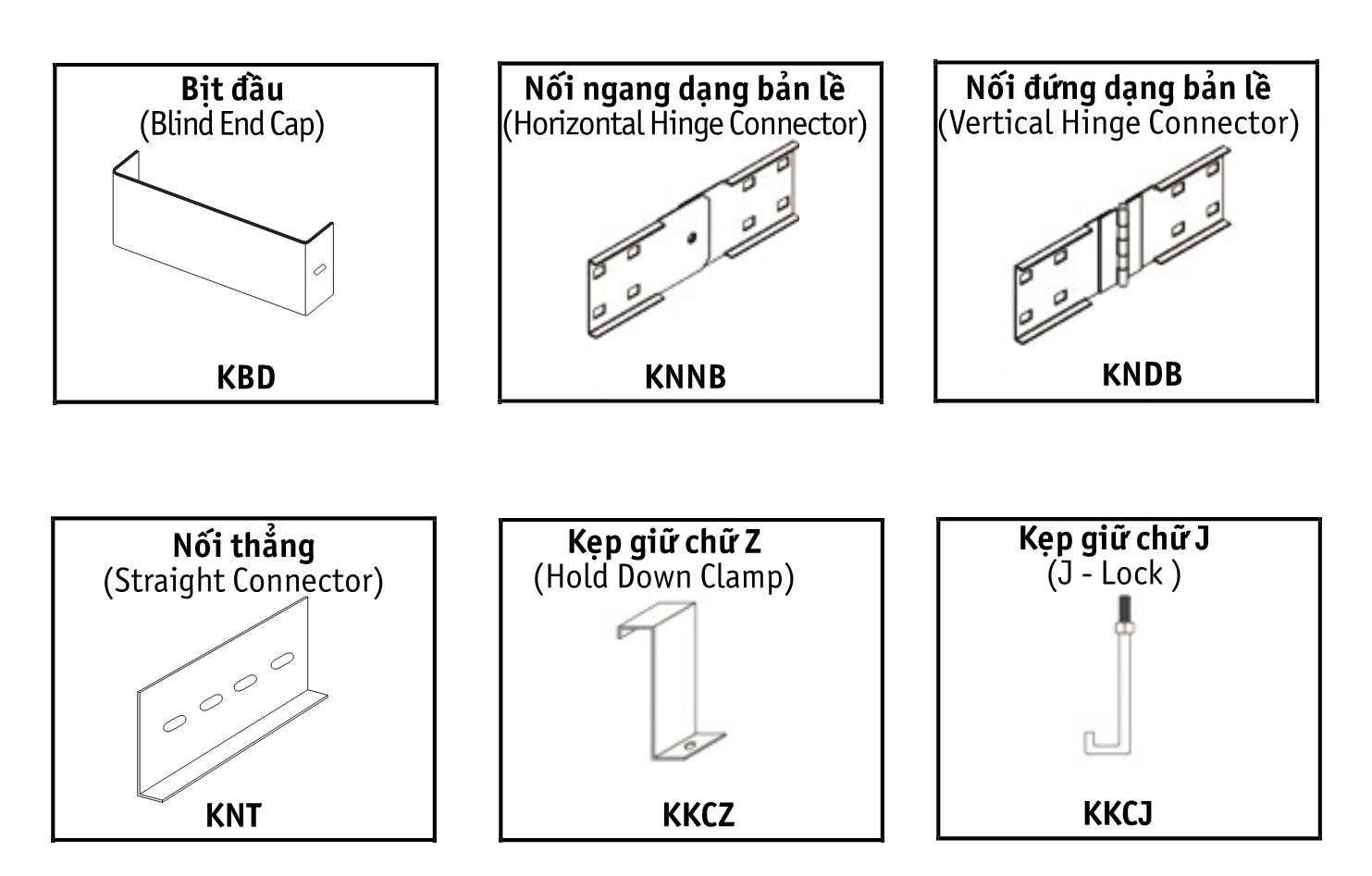 Phụ kiện khay c&aacute;p CVL